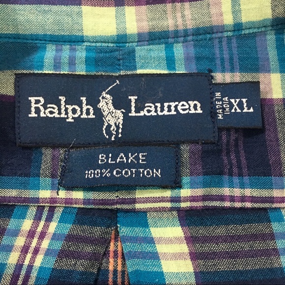 (Sold) Ralph Lauren Blake Short Sleeved Shirt - Picture 4 of 5
